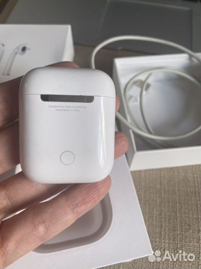 Apple Airpods наушники.Оригинал комплект