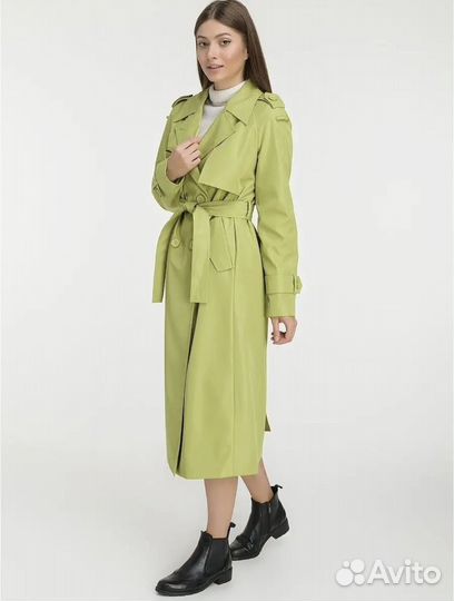 Пальто тренч женское 44