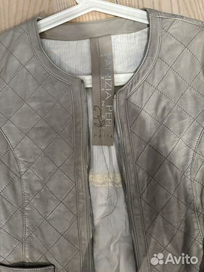 Куртка кожаная patrizia pepe