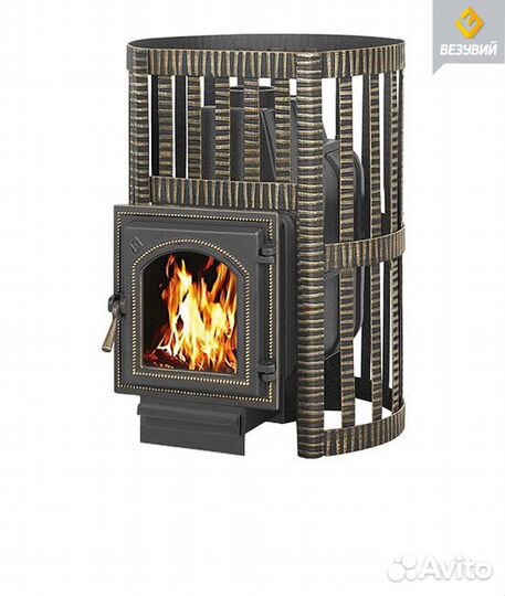 Печь банная чугунная Везувий Легенда