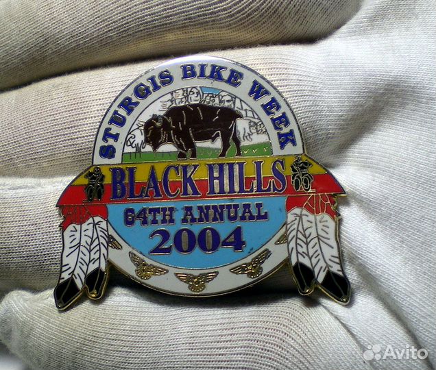 Значок Юбилей Sturgis Black Hills USA