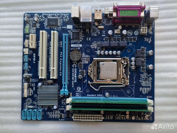 Комплект S-1155 H61+Core i3 3220+DDR3 4Gb