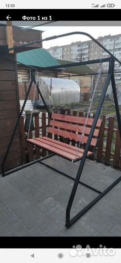 Качели садовые