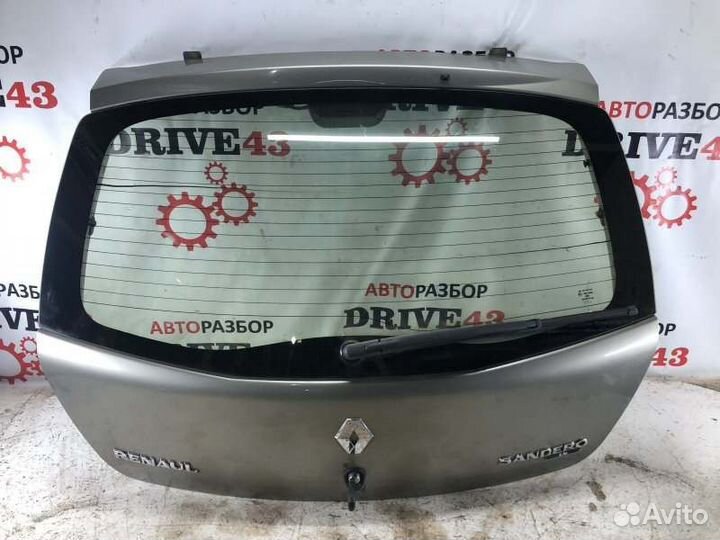 Крышка багажника задняя Renault Sandero хетчбек