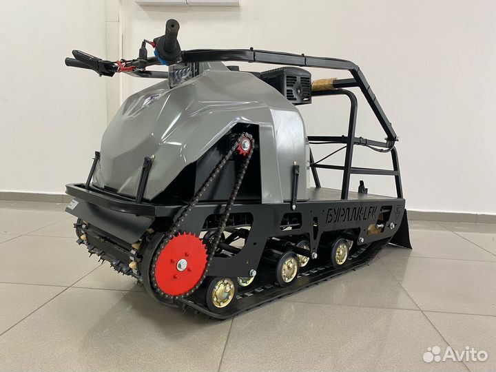 Мотобуксировщик Бурлак-М2 LFK 15 длинный на катках