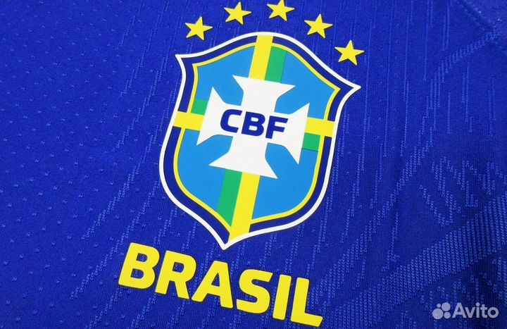Футболка игровая бразильской формы чм22