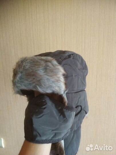 Новая ушанка с маской