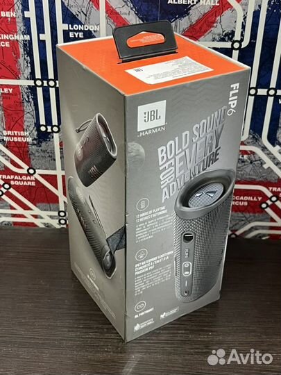 Клонка JBL Flip 6 серая