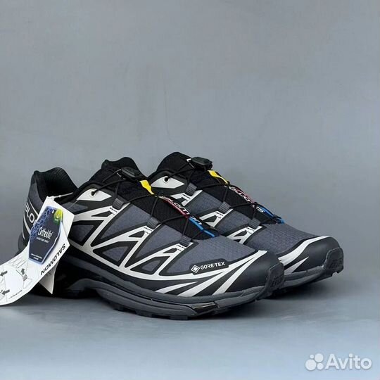 Salomon XT-6 GTX Black Ebony Lunar Rock