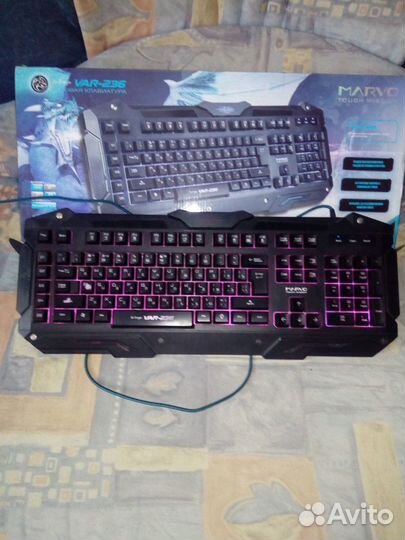 Клавиатура игровая marvo VAR-236