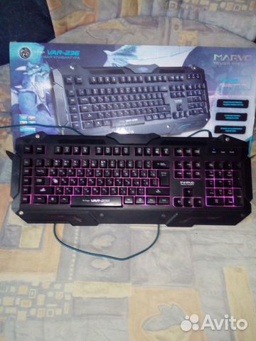Клавиатура игровая marvo VAR-236