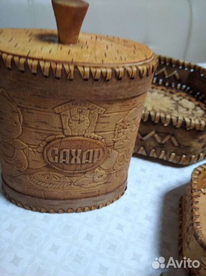 Изделия из бересты в хорошем состоянии