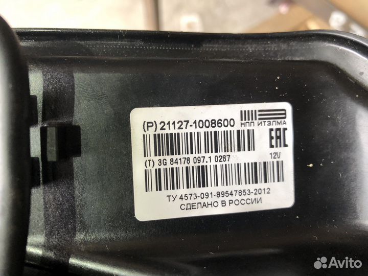 Впускной коллектор vesta 1.6