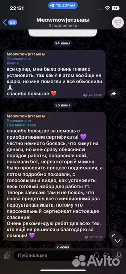 Сертификат на Tiktok, Scarlet