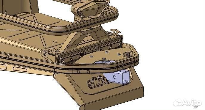 Кронштейн усиленного зад бампера Ski-Doo 860201062