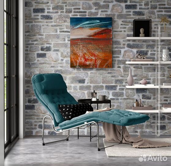 Картина на холсте маслом Интерьерная Космос Пейзаж