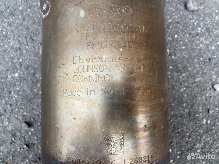 Катализатор от А6 С7 рест. (8k0131701BH)