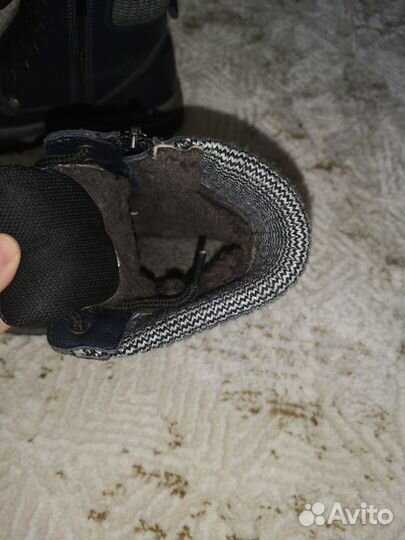 Зимние ботинки для мальчика 35