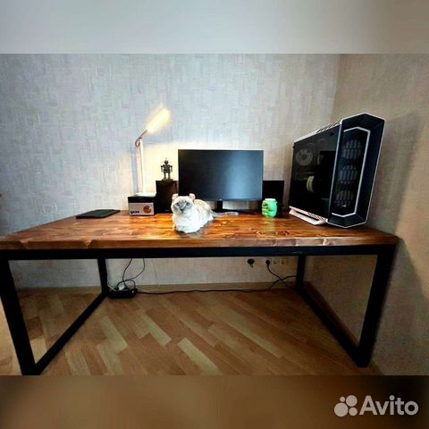 Компьютерный стол в стиле лофт, 2 метра объявление продам