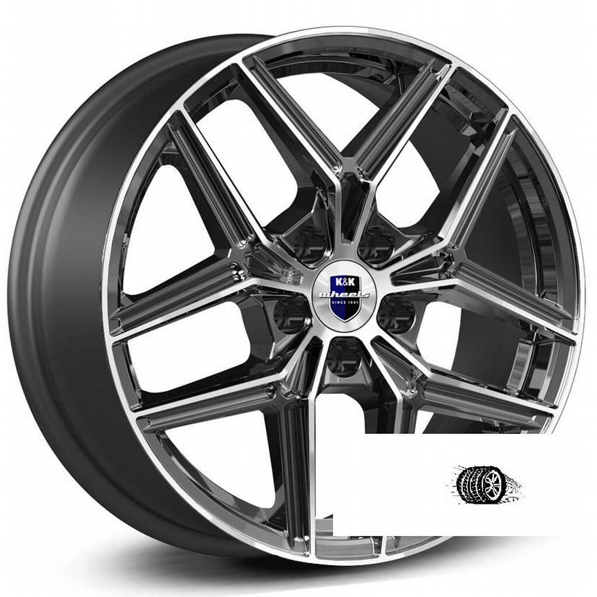 Литые диски K&K 7×R17 5×114.3