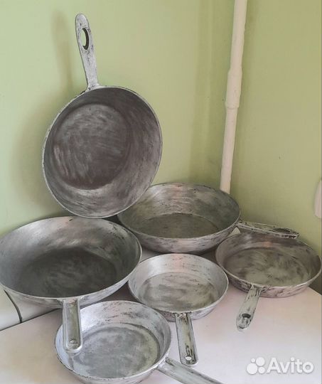 Сковородка СССР чищенная