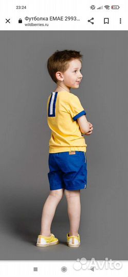 Костюм шорты и футболка