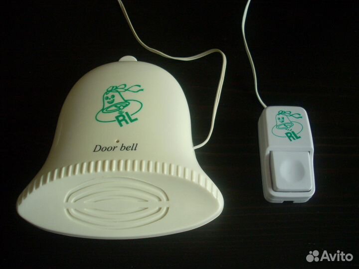 Звонок проводной на батарейках (Тип аа) с кнопкой