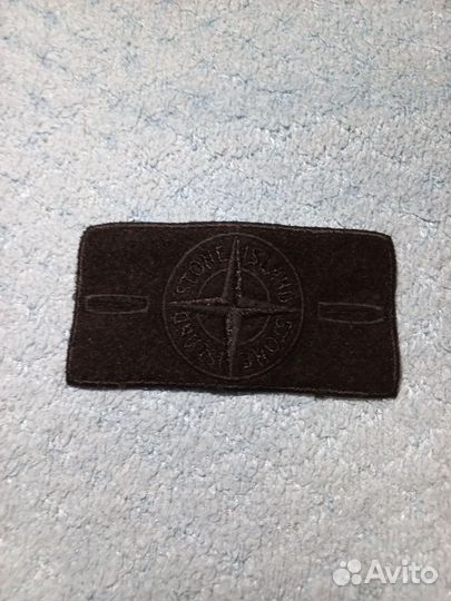 Оригинальный патч stone island (черный)