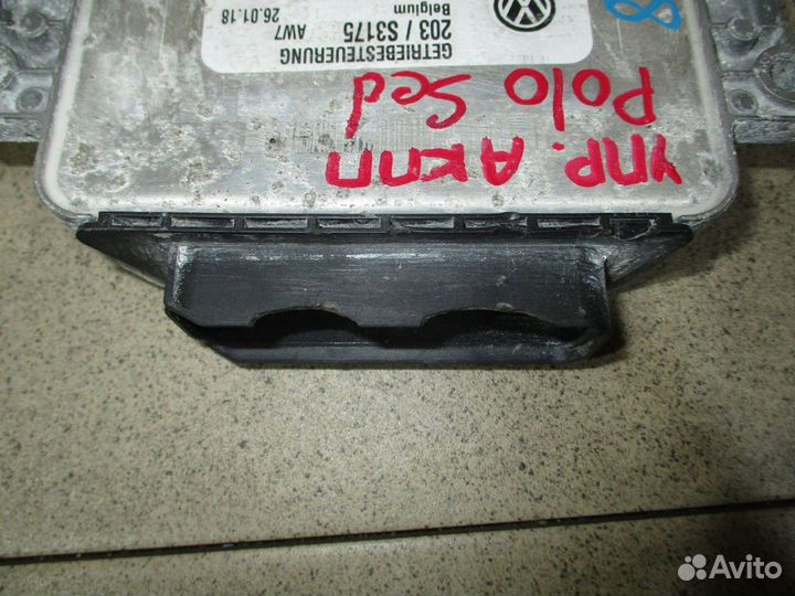 Блок управления АКПП VW Polo Sedan