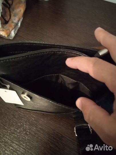 Сумка через плечо мужская. Новая