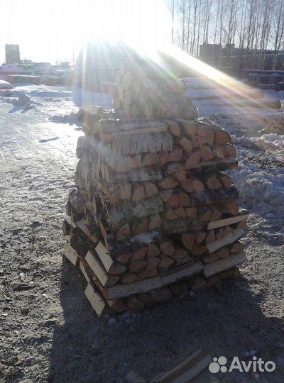 Дрова колотые