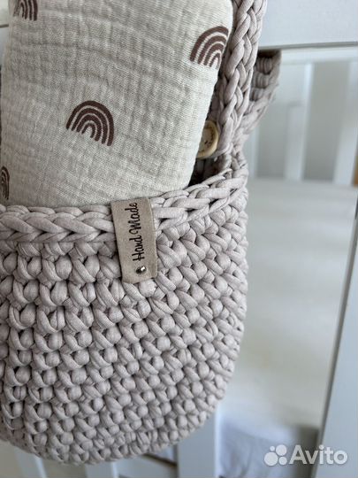 Подвесная корзина на кроватку