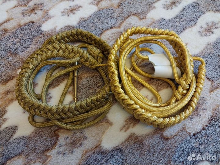 Аксельбант металлизированный - 2 шт