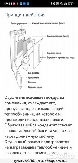 Осушитель воздуха Mitsubishi MJ-E 16 VX