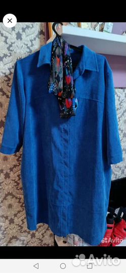 Платье рубашка