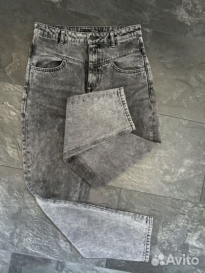 Джинсы stradivarius mom