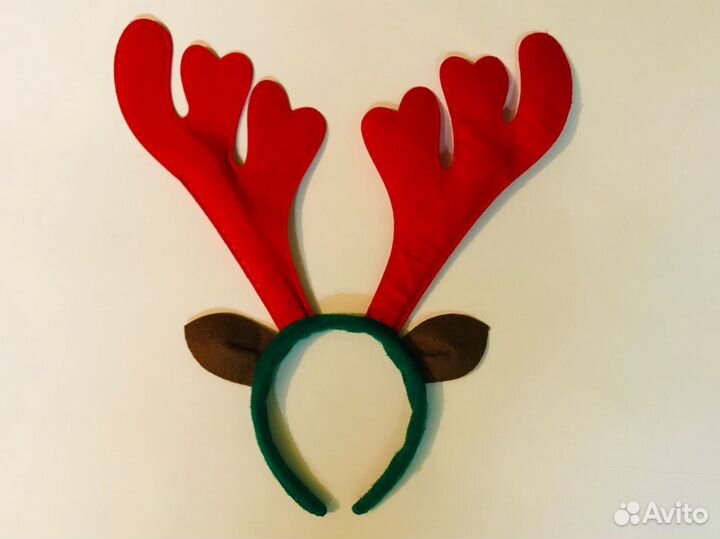 Ободок Новогодний детский. Рога оленя