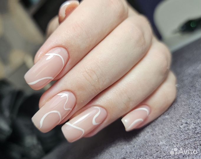 Маникюр с покрытием гель лак