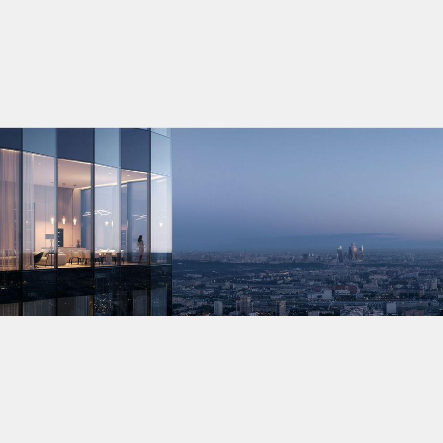 2-к. квартира, 60,8 м², 35/49 эт.