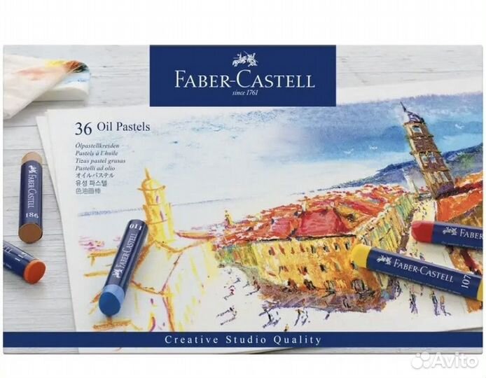 Пастель масляная 36 цв