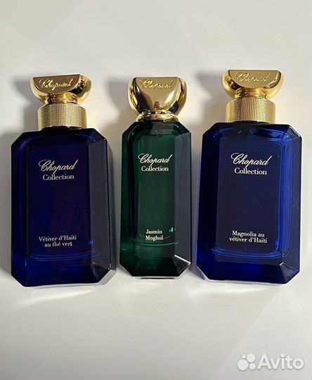 Chopard EDP Vetiver, Jasmin, Magnolia