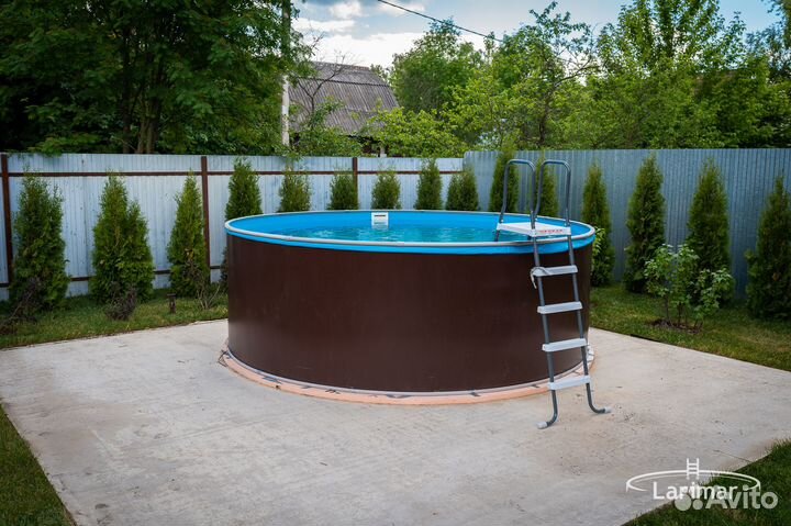 Морозостойкий каркасный бассейн напрямую с завода
