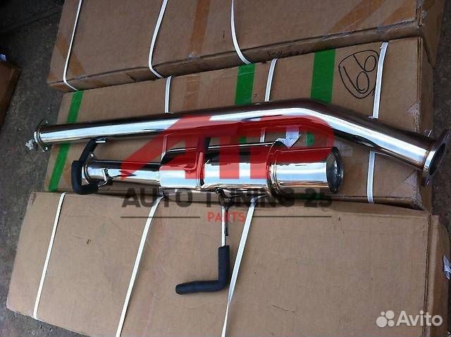 Выхлопная трасса - Nissan Silvia S14 76мм