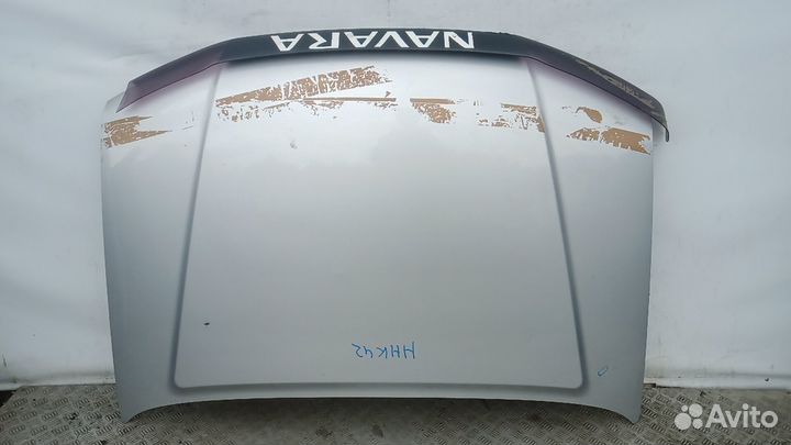 Капот nissan navara D40 2005