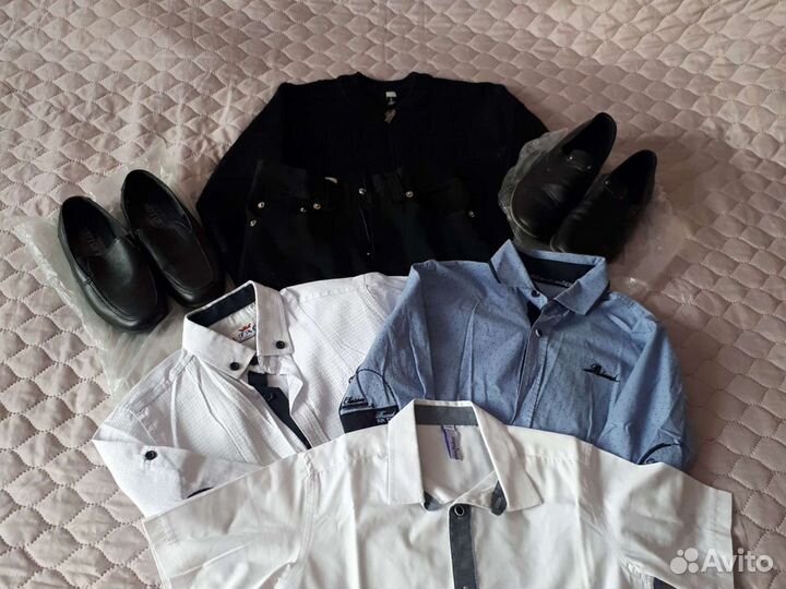 Детские вещи пакетом на мальчика 128 рост