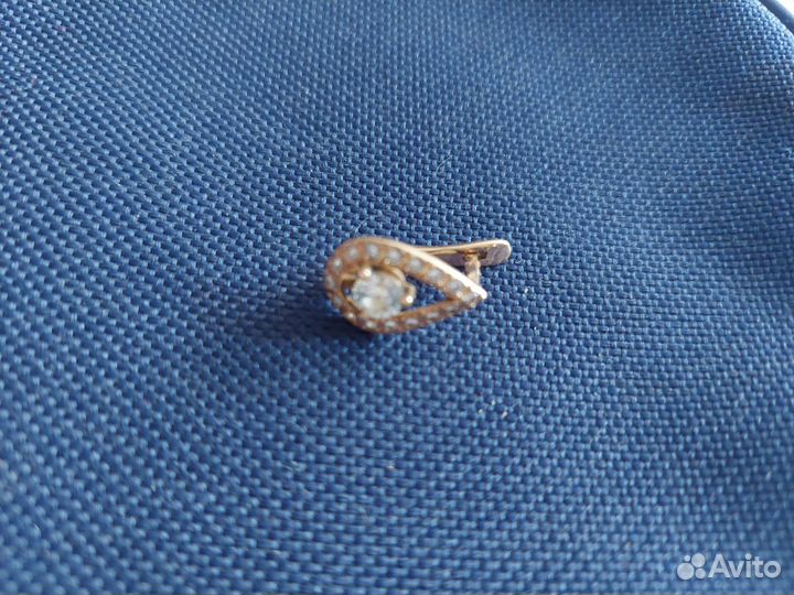 Золотые серьги