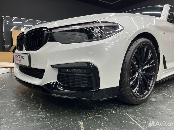 Губа решетка лезвия порогов спойлер BMW 5 G30