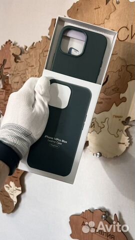 Кожаный чехол iPhone 14 Pro Max с анимацией объявление продам