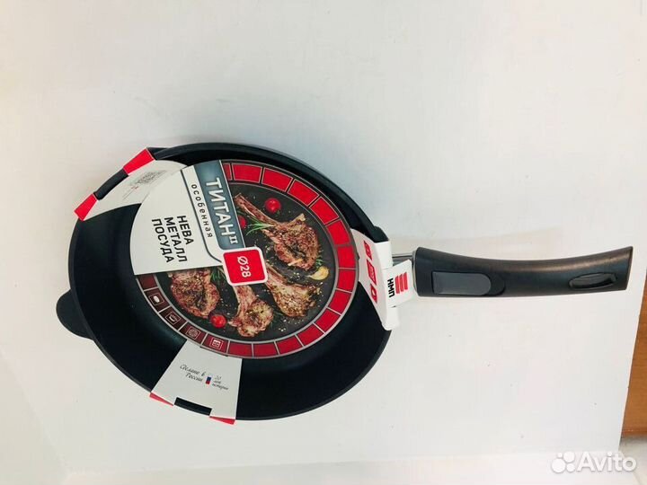 Посуда нева металл посуда 9028 д.28 съем. руч