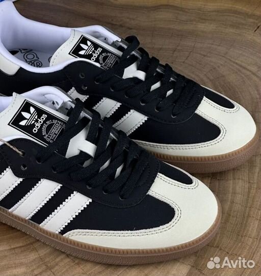 Adidas originals samba OG core black wonder white